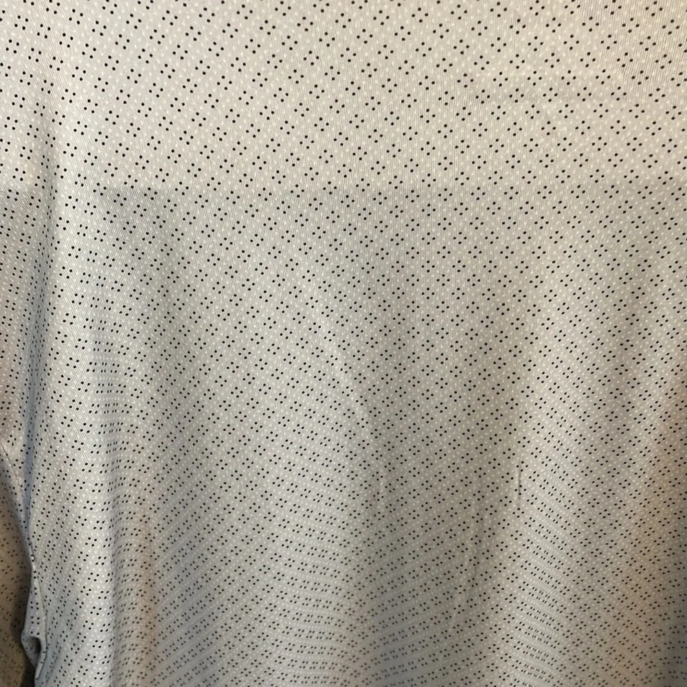 Men’s Adidas polo, Dimond.print gray, medium.nwt